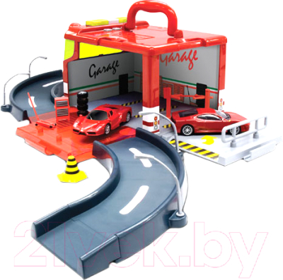 Паркинг игрушечный Bburago Ferrari / 18-31201 - Цвет зависит от партии поставки