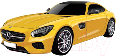 Масштабная модель автомобиля Bburago Мерседес Бенц AMG GT / 18-42023 (желтый)