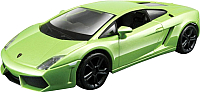 Масштабная модель автомобиля Bburago Street Fire Ламборгини Галлардо / 18-43020 (зеленый металлик) - 