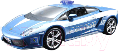 Масштабная модель автомобиля Bburago Street Fire Ламборгини Галлардо Полиция / 18-43025