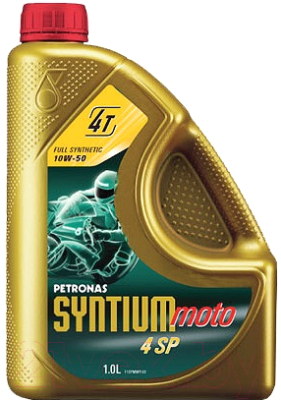 Моторное масло Petronas Syntium Moto 4SP 10W40 / 18251619 (1л)
