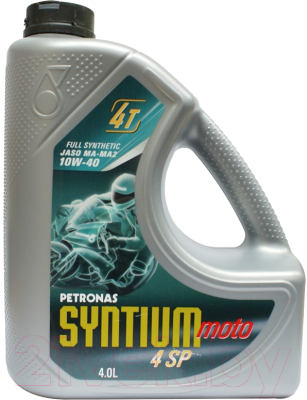 Моторное масло Petronas Syntium Moto 4SP 10W40 / 18254019 (4л)