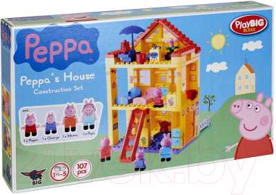 Конструктор BIG Любимый домик Peppa Pig 800057078
