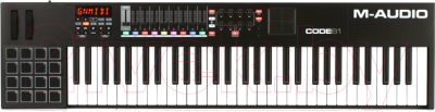 MIDI-клавиатура M-Audio Code 61 (черный)