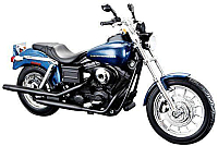 Масштабная модель мотоцикла Maisto Харлей Дэвидсон Дюна Супер Глайд / 32321 - 