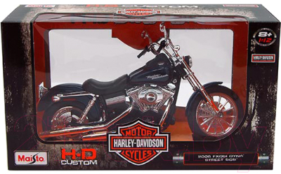 Масштабная модель мотоцикла Maisto Харлей Дэвидсон FXDBI / 32325