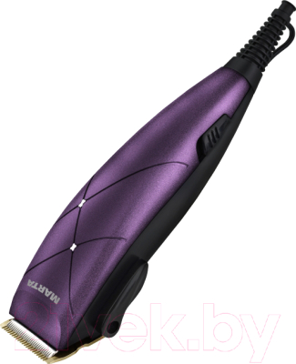 Машинка для стрижки волос Marta MT-2207 (фиолетовый чароит)