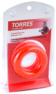 Эспандер Torres С массажным эффектом PL0002 (красный)