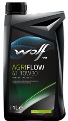 Моторное масло WOLF AgriFlow 4T 10W30 / 13125/1 (1л)