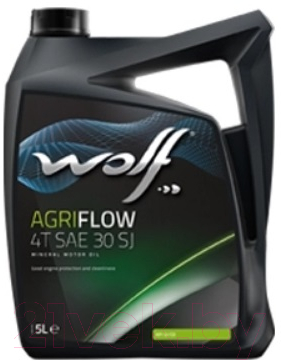 Моторное масло WOLF AgriFlow 4T SAE 30 SJ / 1503/5 (5л)