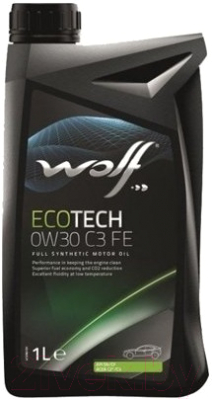 Моторное масло WOLF EcoTech 0W30 C3 FE / 16105/1 (1л)