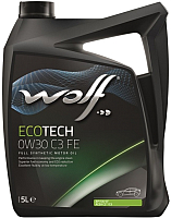 Моторное масло WOLF EcoTech 0W30 C3 FE / 16105/5 (5л) - 