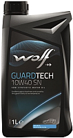 Моторное масло WOLF GuardTech 10W40 SN / 16127/1 (1л) - 