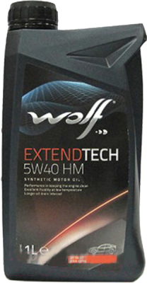 Моторное масло WOLF ExtendTech 5W40 HM / 28116/1 (1л)