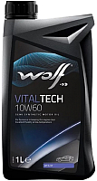 Моторное масло WOLF VitalTech 10W60 / 24118/1 (1л) - 