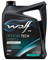 Моторное масло WOLF OfficialTech 5W30 C4 / 65608/5 (5л) - 