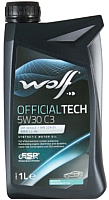 

Моторное масло WOLF, OfficialTech 5W30 C3 / 65607/1