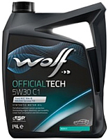 Моторное масло WOLF OfficialTech 5W30 C1 / 65605/4 (4л) - 