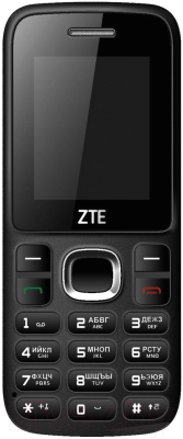 Мобильный телефон ZTE R550 (черный/красный)