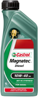 Моторное масло Castrol Magnatec Diesel 10W40 B4 / 156ED9 (1л)