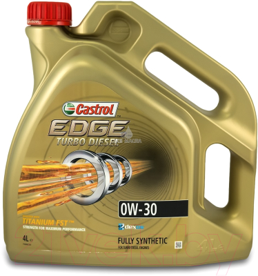 Моторное масло Castrol Edge Turbo Diesel 0W30 / 157E5C (4л)