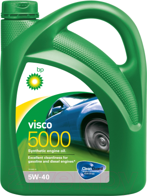 Моторное масло BP Visco 5000 5W40 / 15806C (4л)