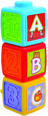 Развивающая игрушка PlayGo Кубики Азбука 2088