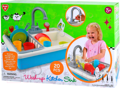 Раковина игрушечная PlayGo Кухонная мойка 3600