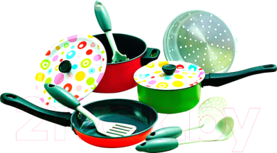 Набор игрушечной посуды PlayGo Набор металлической посуды 6955