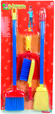 Набор хозяйственный игрушечный Simba Набор для уборки 104762991 - Цвет зависит от партии поставки