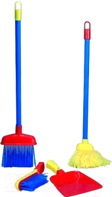 Набор хозяйственный игрушечный Simba Набор для уборки 104762991 - Цвет зависит от партии поставки