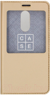 Чехол-книжка Case Dux Series для Redmi Note 4X / Redmi Note 4 (золото)
