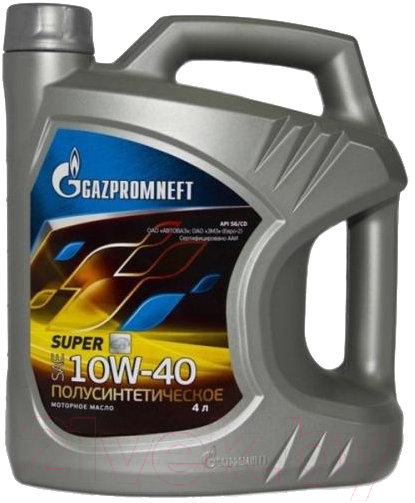 Моторное масло Gazpromneft Super 10W40 / 253142142 (4л)
