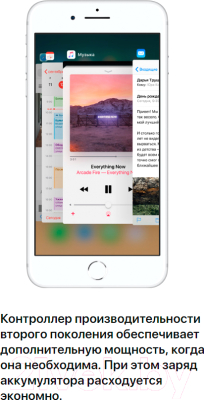 Смартфон Apple iPhone 8 128GB / MX172 (серебристый)