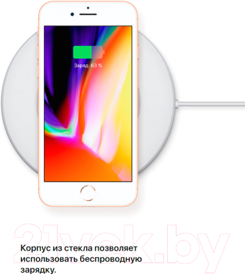 Смартфон Apple iPhone 8 Plus 64Gb / MQ8N2 (золото)