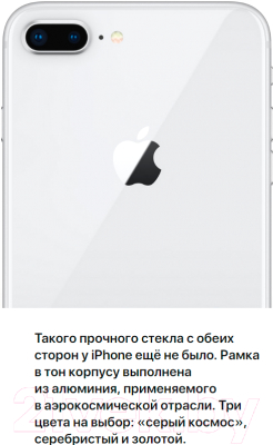 Смартфон Apple iPhone 8 Plus 256Gb / MQ8R2 (золото)