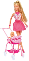 Кукла с аксессуарами Simba Штеффи с ребёнком 105733067 - 