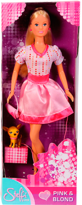 Кукла с аксессуарами Simba Штеффи с собачкой и сумочкой 105734908