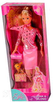 Кукла с аксессуарами Simba Штеффи с собачкой и сумочкой 105734908