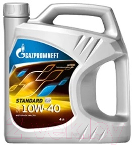Моторное масло Gazpromneft Standard 10W40 / 253142161 (4л)
