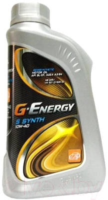 Моторное масло G-Energy S Synth 10W40 / 253140157 (1л)