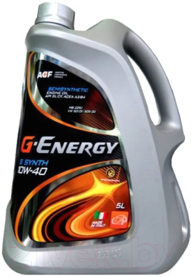 Моторное масло G-Energy S Synth 10W40 / 253142064 (5л)