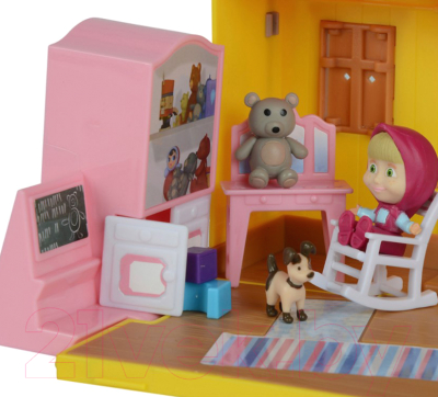 Кукольный домик Simba Домик Маши с фигуркой Маши 109301633