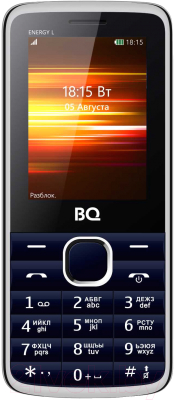 Мобильный телефон BQ Energy L BQ-2426 (темно-синий)