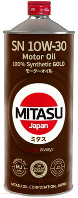 Моторное масло Mitasu Gold 10W30 / MJ-105-1 (1л)