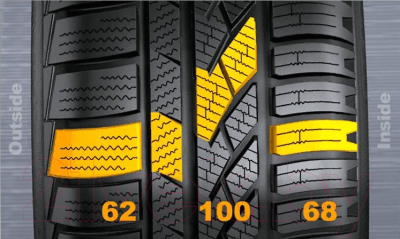 Зимняя шина Continental ContiWinterContact TS 810 245/45R17 99V