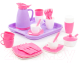 Набор игрушечной посуды Полесье Алиса на 4 персоны Pretty Pink / 40657 - 