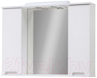 Шкаф с зеркалом для ванной Юввис Марко Z-11 85