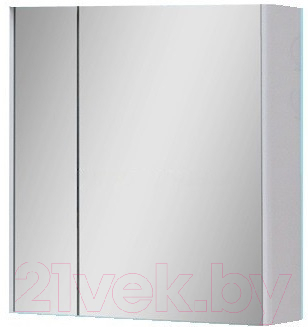 Шкаф с зеркалом для ванной Юввис Эльба Z-60 (без подсветки)