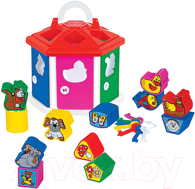 

Развивающая игрушка Полесье, Логический домик / 6011